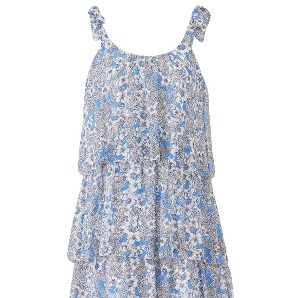 Parker Blue Lyla Vicky Dress Tiered Mini - Picture 4 of 7